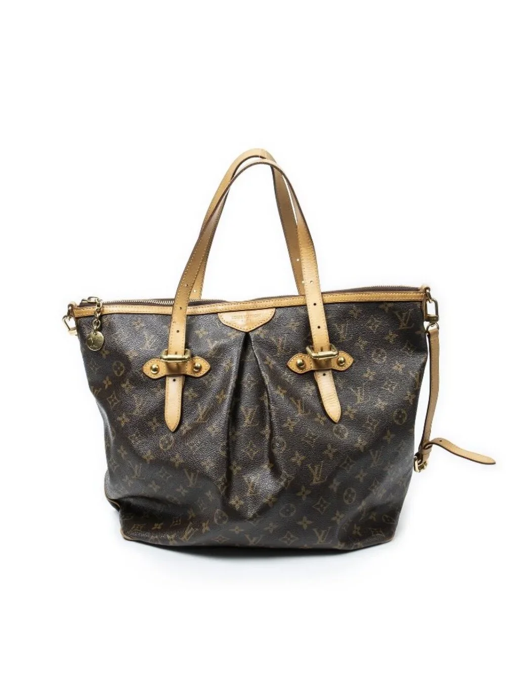 Louis Vuitton Palermo Brown Monogram Canvas Messenger Bag - Picture 1 of 11